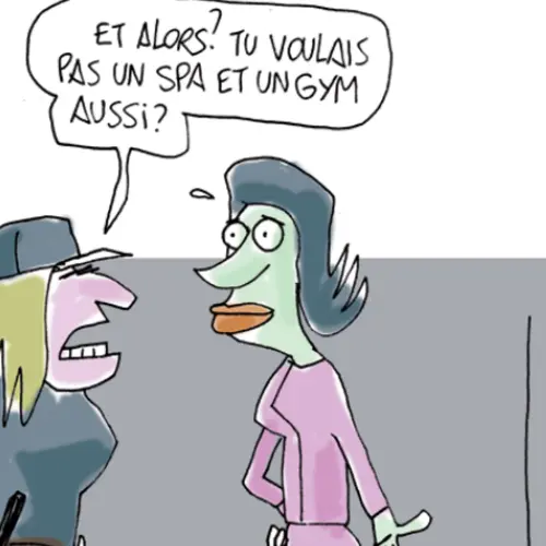 Illustration provenant du journal l'Itinéraire