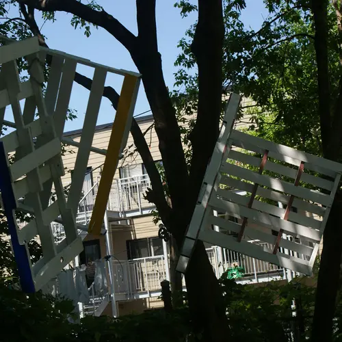 Œuvre collective avec Armand Vaillancourt (2011)