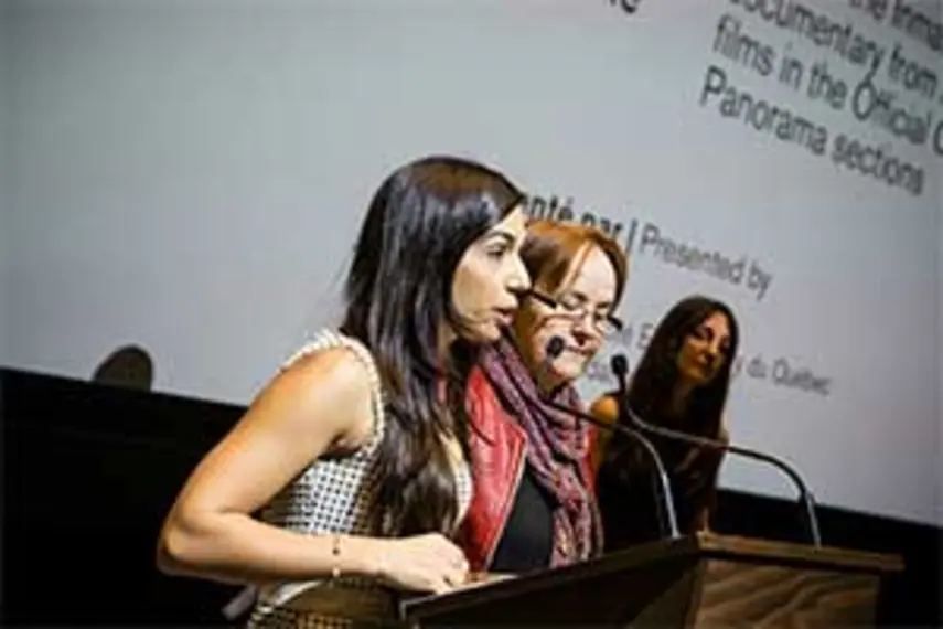 Photo de la remise du prix