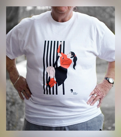 T-shirt blanc, très grand