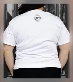 T-shirt blanc, grand