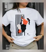 T-shirt blanc, moyen